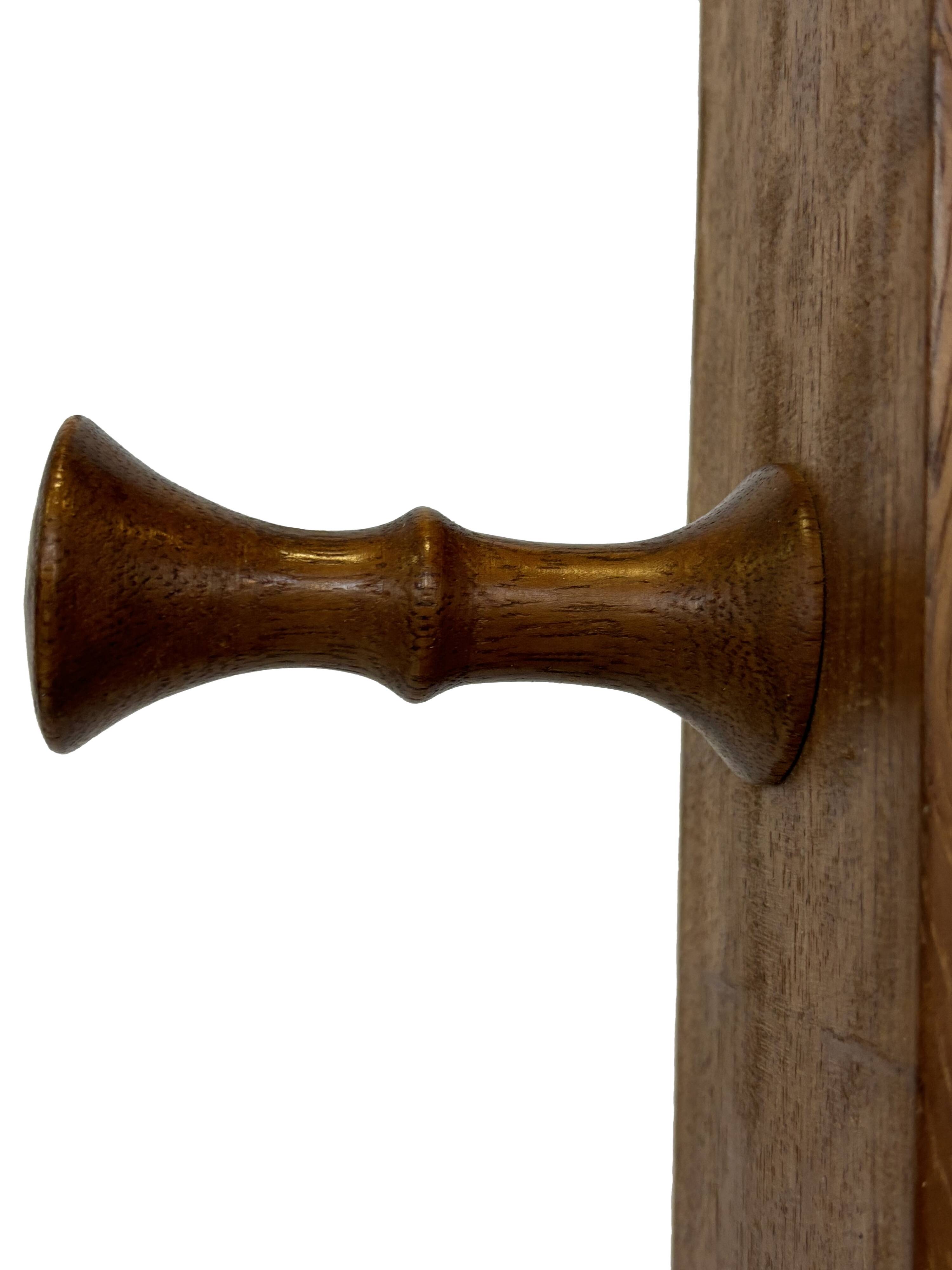 Vintage Danish Wall Coat Racks - Set of 2 in Teak Danish Design