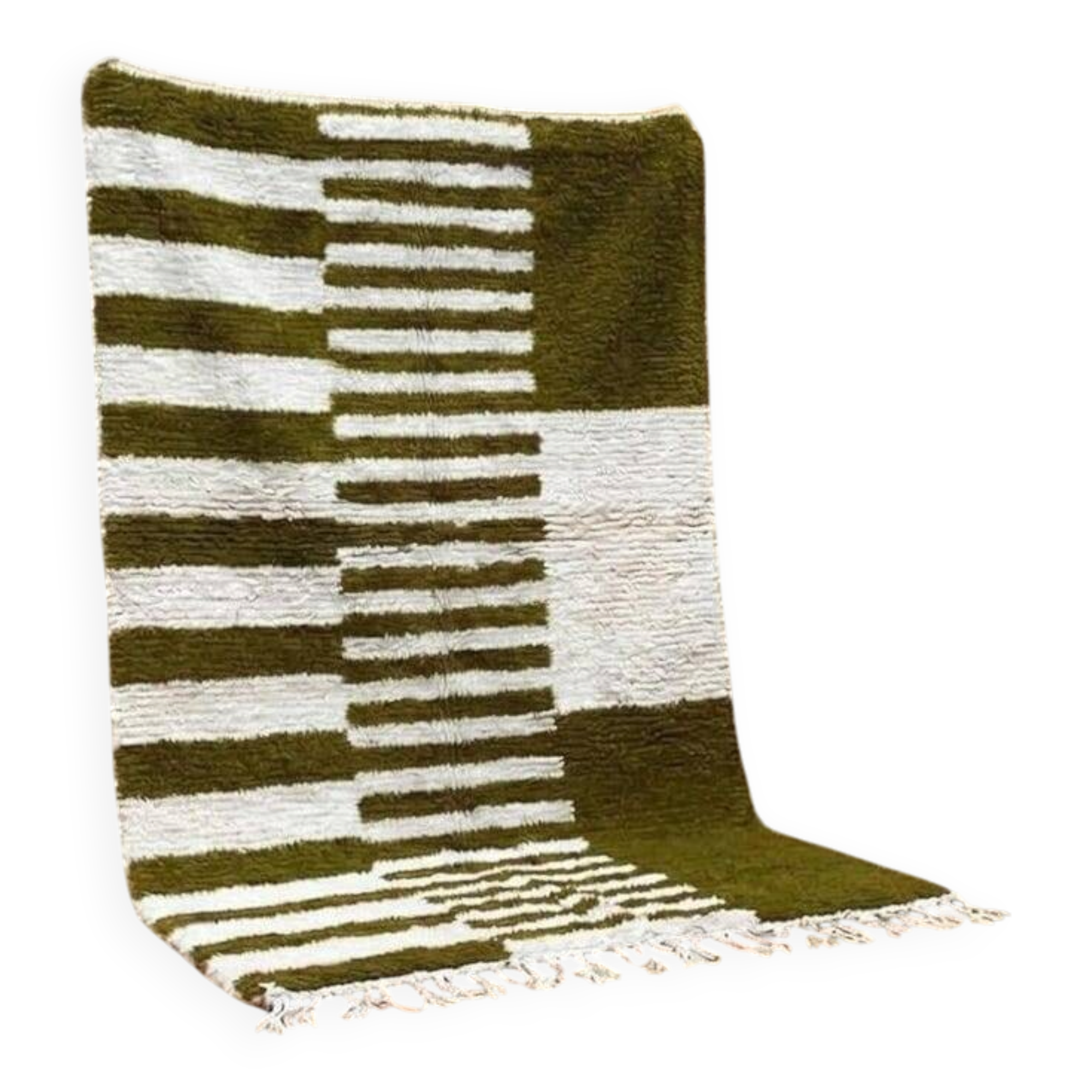 Tapis berbère fait main artisanale traditionnelle taille 150/250 cm
