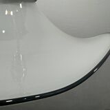 Large Black and White Murano Glass Light Pendant 1970’s