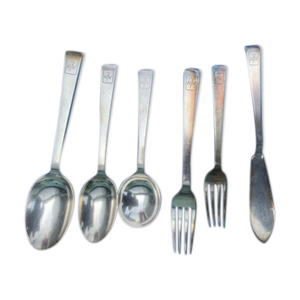 60 metal cutlery