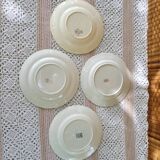 Set of 4 flat plates