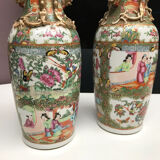 Baluster vase China XIXth Canton