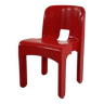 Red Universale chair model 4867 by Joe Colombo for Kartell, 1970s