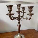 Chandelier 4 branches en acier