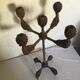 Vintage chandelier in ropes