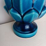 Artichoke Blue Turquoise Charolles pottery