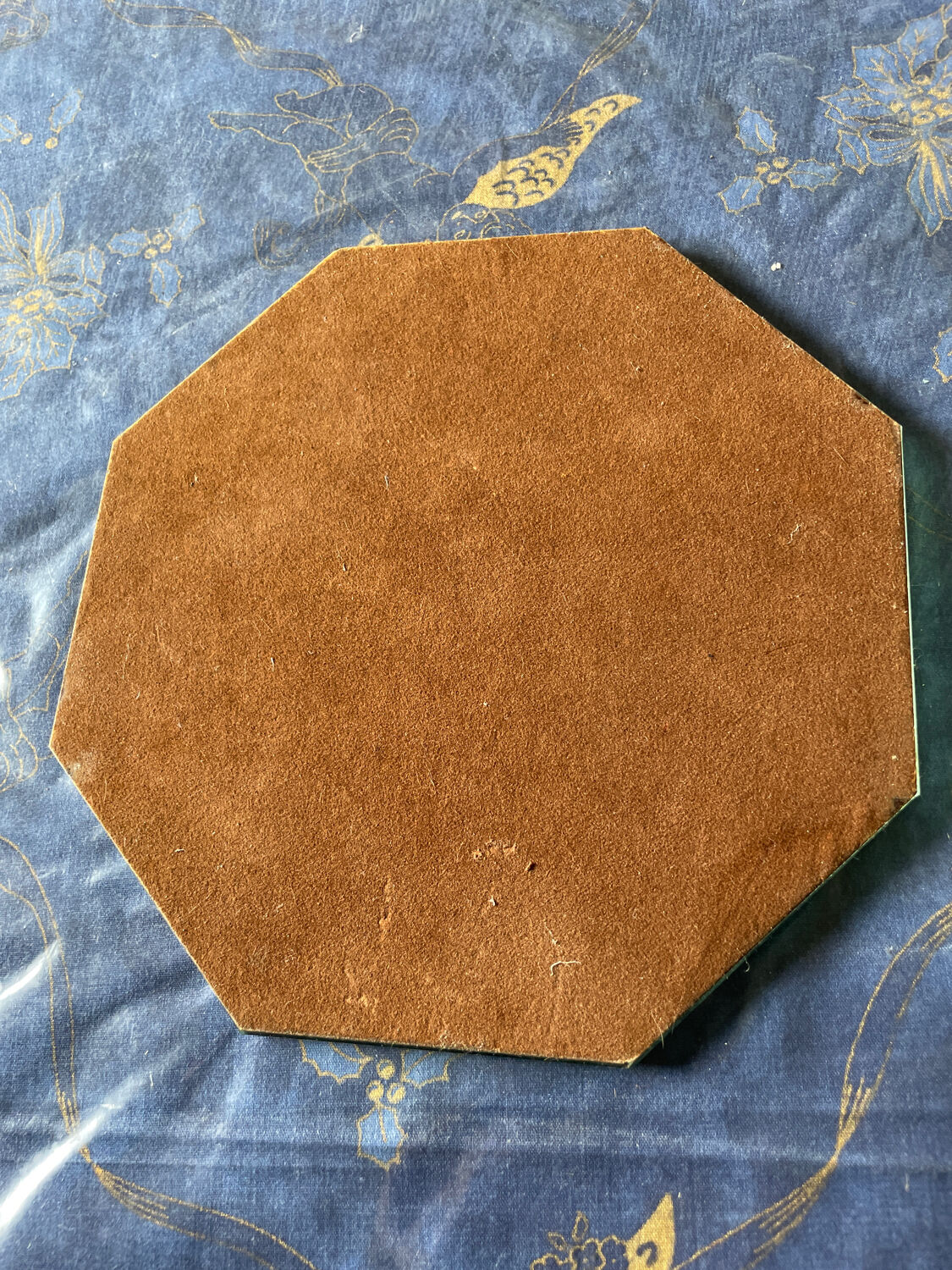 Miroir octogonal biseauté