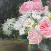 Old oil painting still life F.Trarbach Cantin