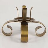 Ystad Metall brass candlestick – Sweden, 1960s