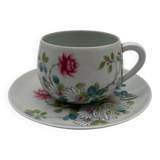 Tasse et sous tasse, Haviland, model Sin Hai, Limoges, France