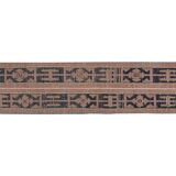 Vintage Turkish Oushak Handwoven Rug 48x297 cm