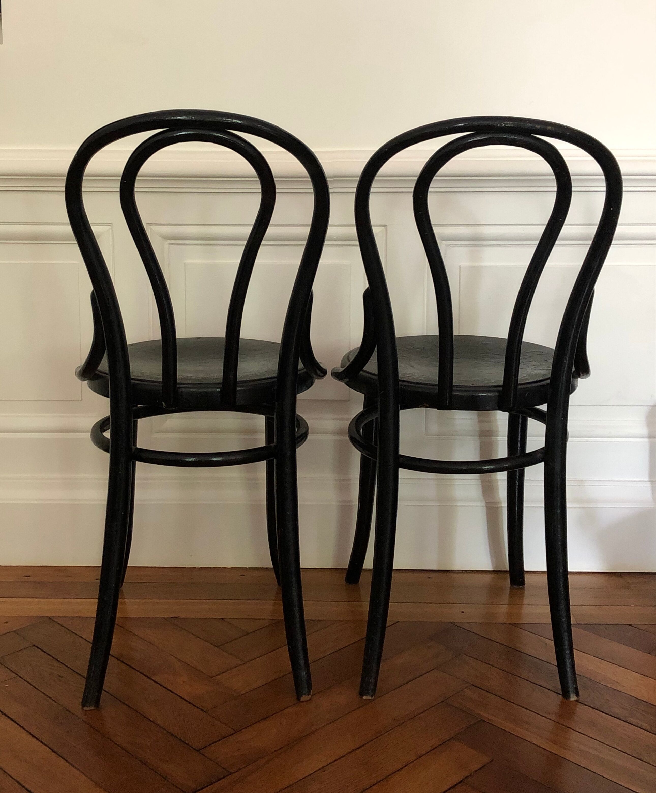 Pair of bistro chairs