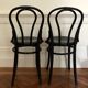Paire de chaises bistrot