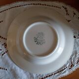 Anciennes assiettes creuses Lunéville English style