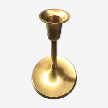 Classic brass candle holder 15 cm