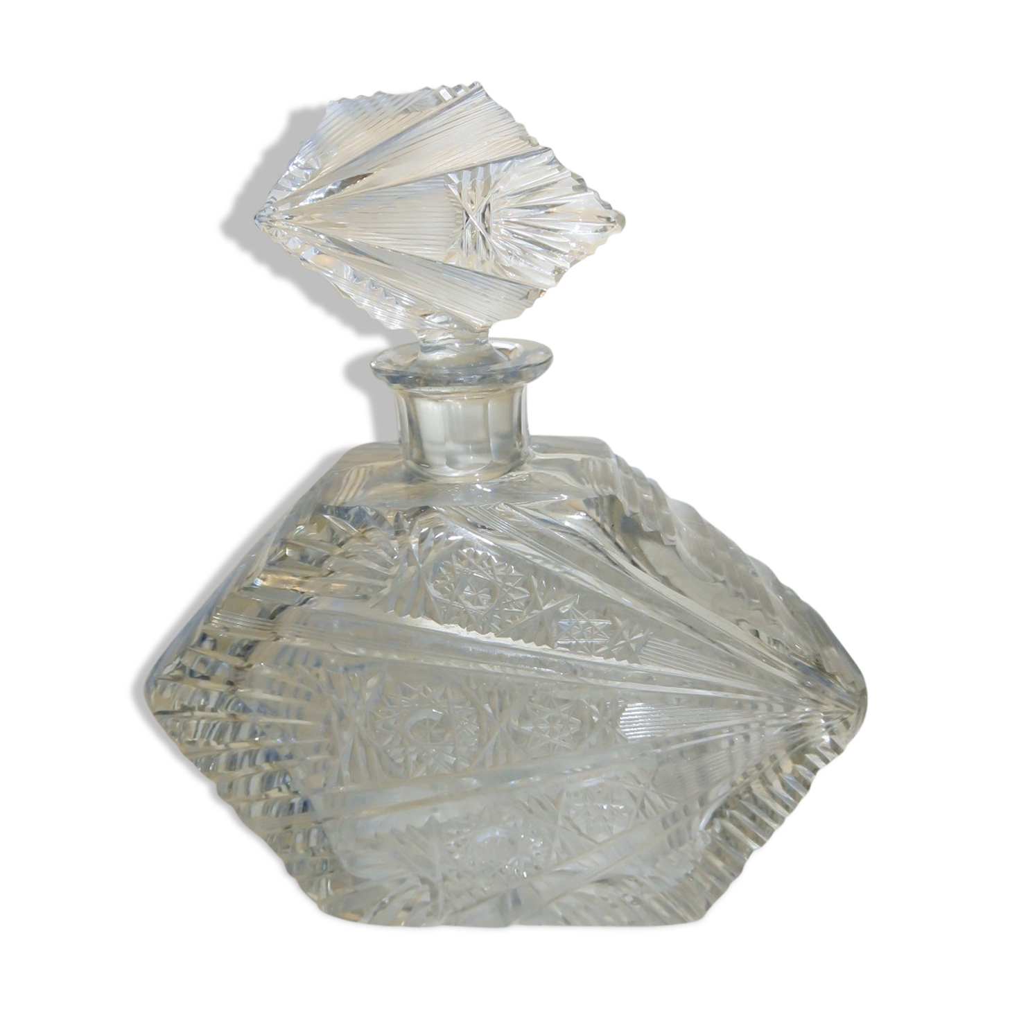 Crystal Art Deco decanter