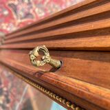 Showcase in walnut Louis XVI Style