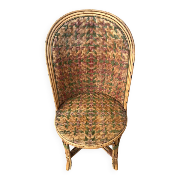 Chaise en rotin