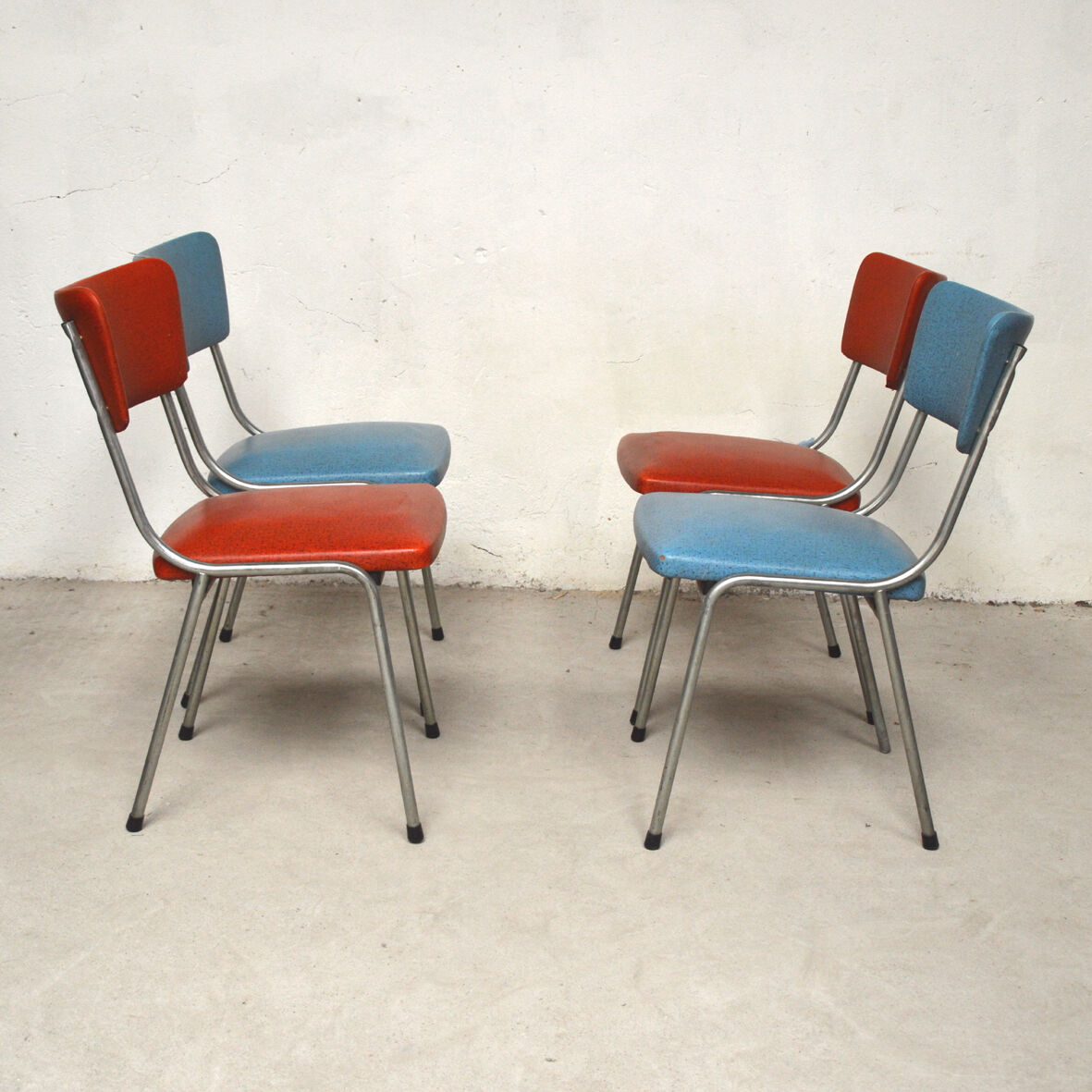 4 chaises retro, 1960