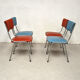 4 chaises retro, 1960