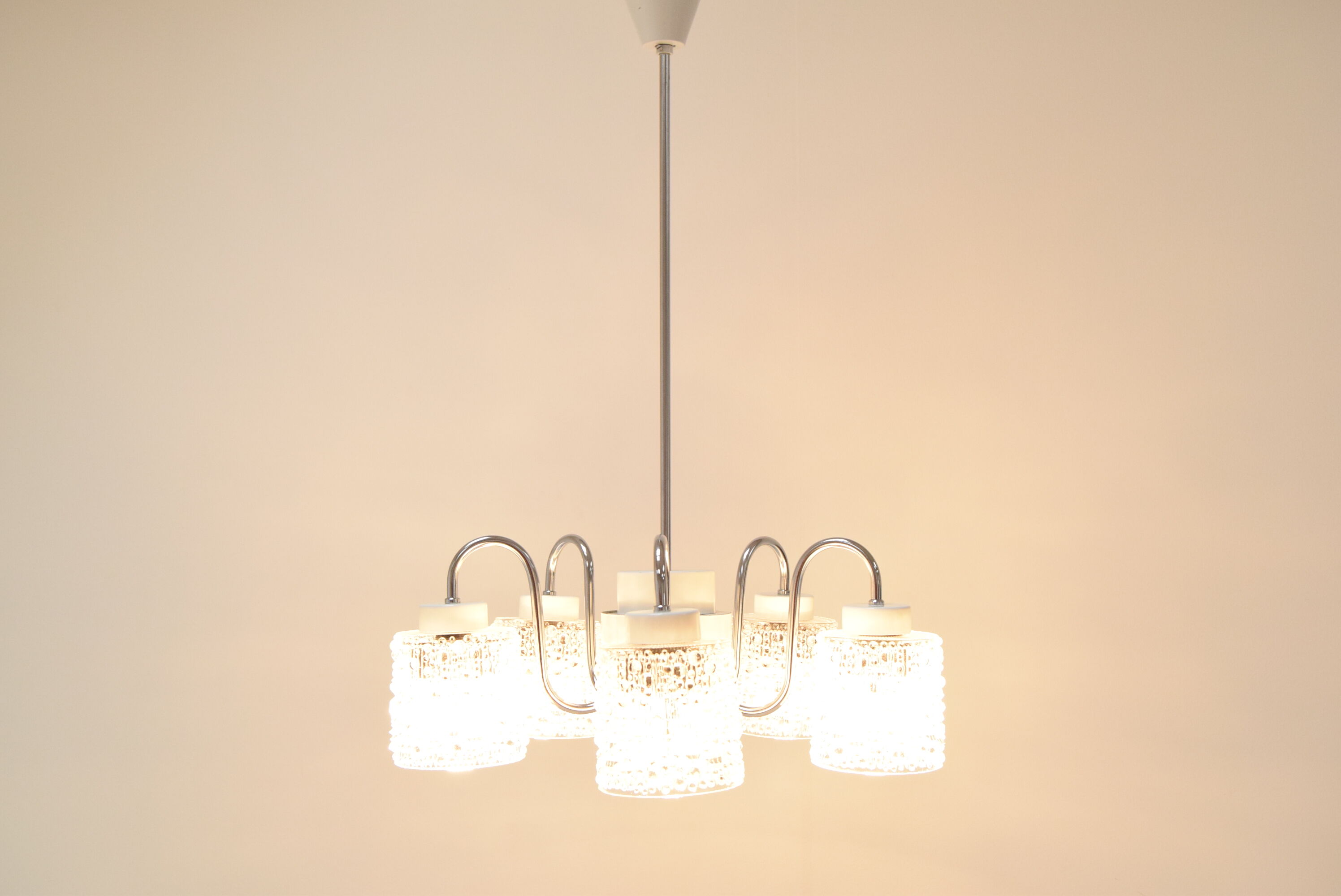 Mid-century Chandelier by Lidokov,1960's.