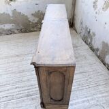 Enfilade display cabinet, solid oak, 1920.