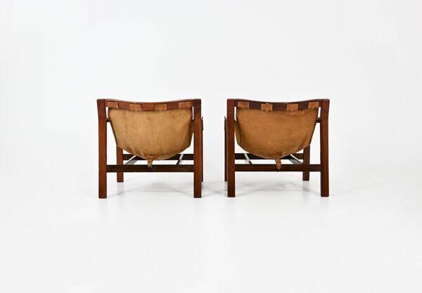 Ensemble de 2 Fauteuils Safari par Carlo Hauner pour Forma, années 1970