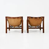 Set of 2 Safari Armchairs by Carlo Hauner for Forma, 1970s