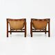 Set of 2 Safari Armchairs by Carlo Hauner for Forma, 1970s