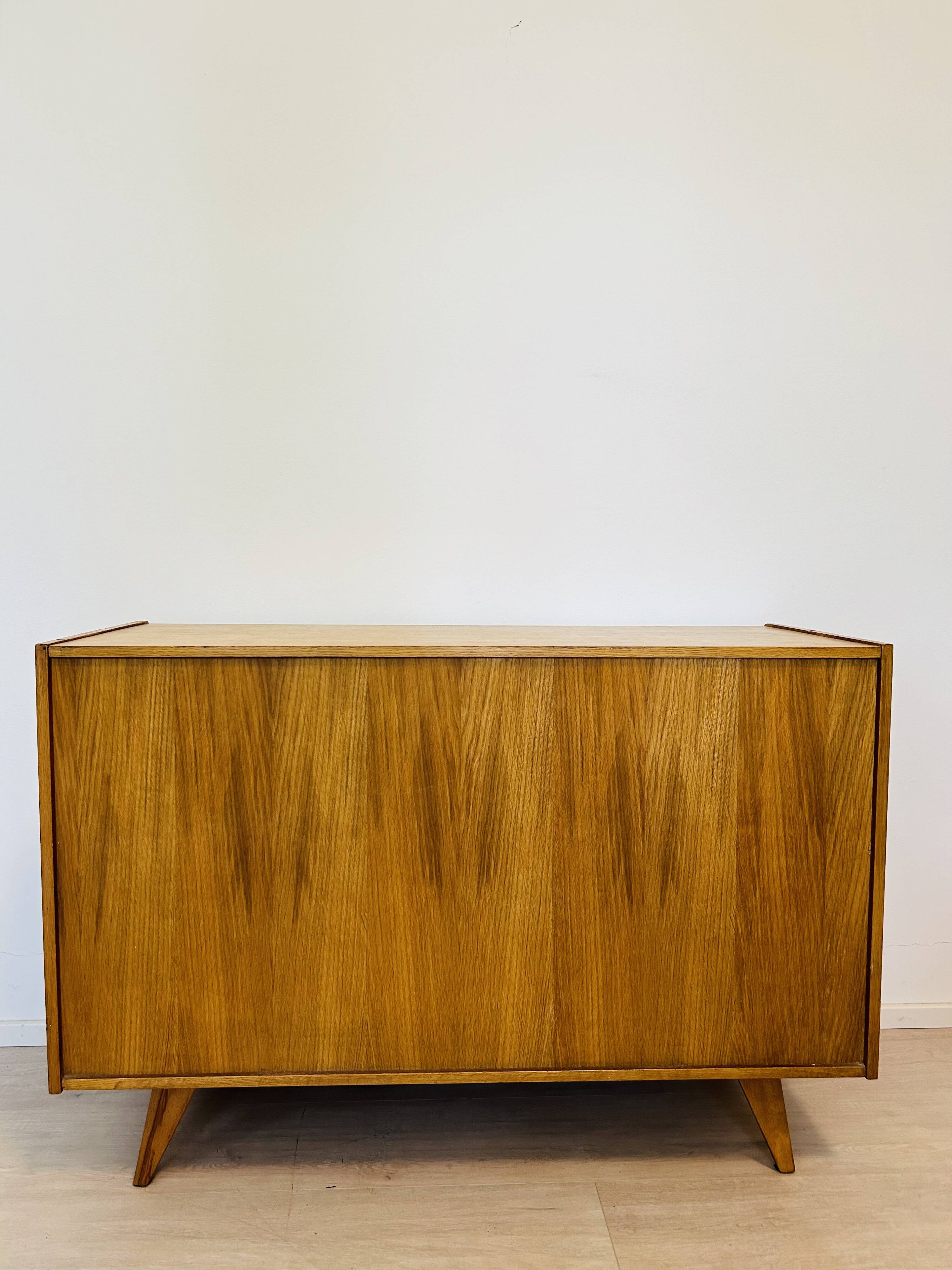 Vintage Sideboard by Jiří Jiroutek Model U-452 from Czechoslovakia 1960’s