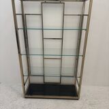 70s golden metal shelf