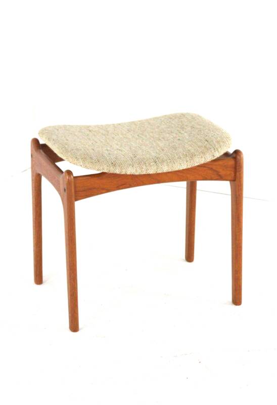 Erik Buch for O.D. mobler footstool - teak