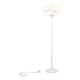 Large floor lamp, 4 branches finished with opalines, by Eva Renée Nele for Temde Leuchten 1960