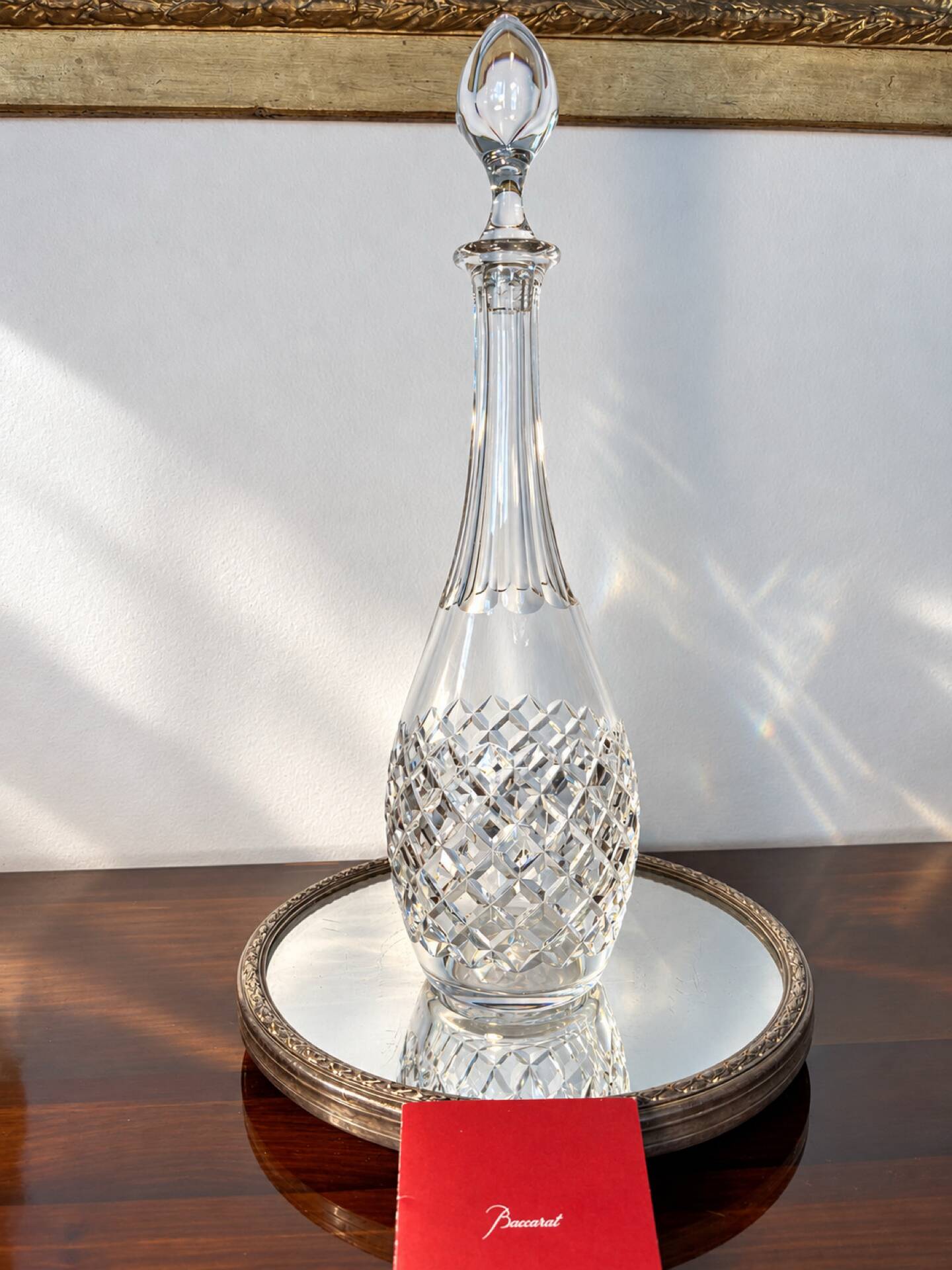 Carafe Cristal Burgos Baccarat signed