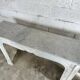 19th century white Carrara marble fireplace