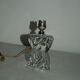 St Louis crystal lamp foot