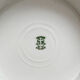Compotier bas en porcelaine de Limoges
