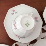 Fine porcelain coffee set EPIAGE D.F. Czechoslovakia of the 30s