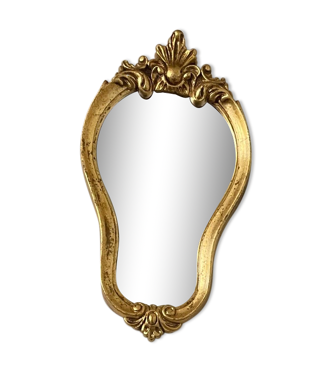 Miroir dorée