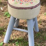 Tabouret repose pied vintage