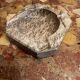 Ashtray, grey-beige marble catchall.