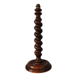 Vintage turned wooden lamp base – France 1950-60