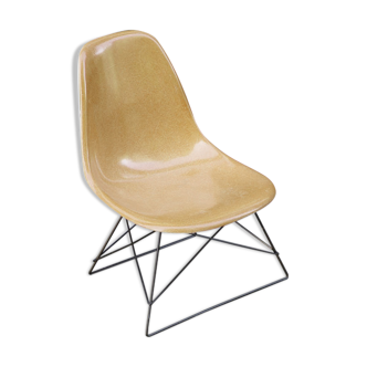 Chaise Low Rod Base cats cradle Eames vintage Herman Miller