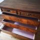 Louis-Philippe commode in walnut burl, 19th century