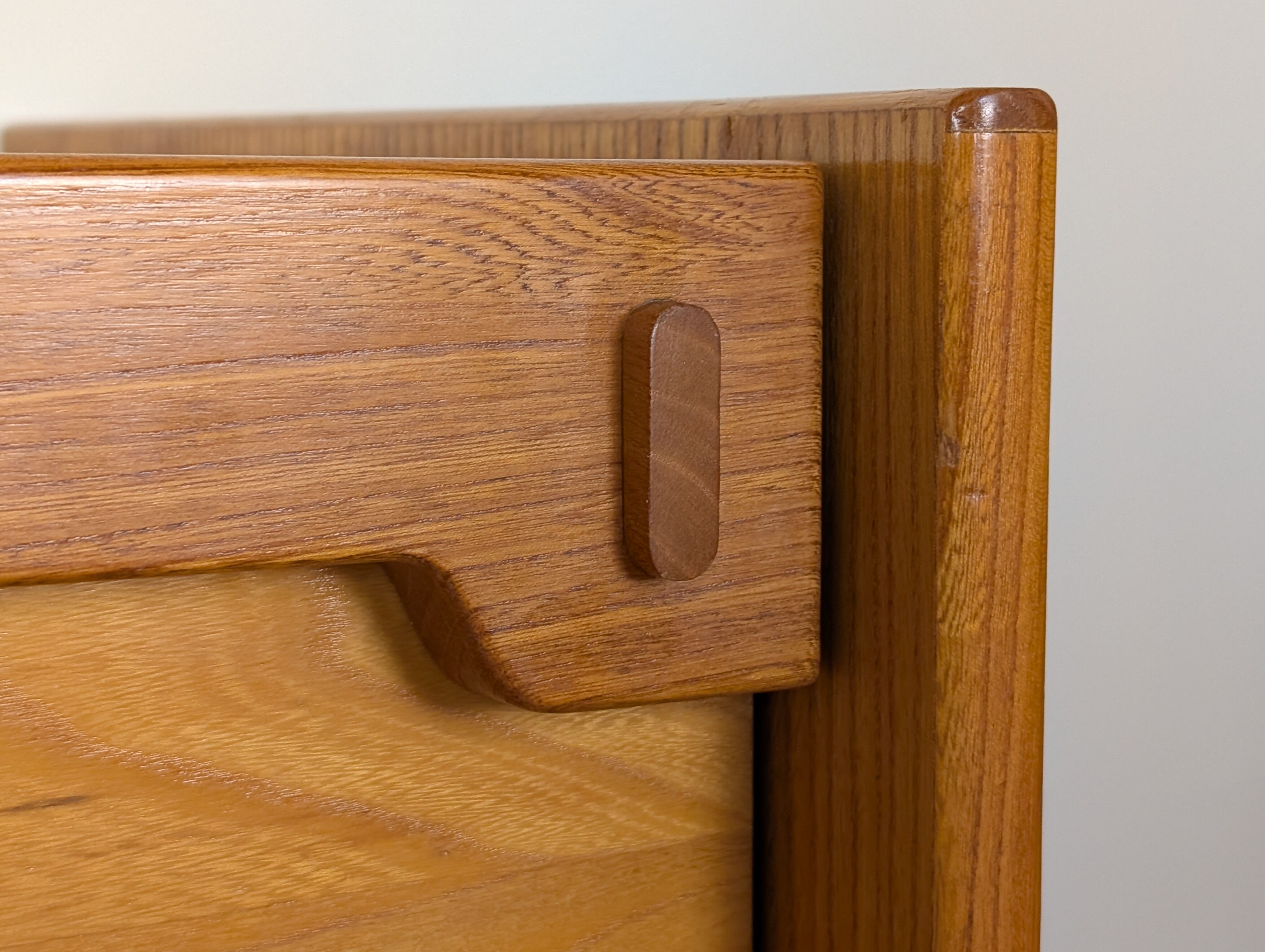 Elm commode from the 80s