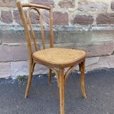 Viennese chair bentwood bistrot café Paris signed Baumann