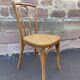 Viennese chair bentwood bistrot café Paris signed Baumann