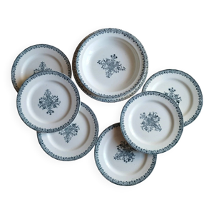 Service en faïence terre