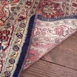 Handmade silk cashmere rug 282×186cm