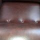 Fauteuil club vintage simili cuir